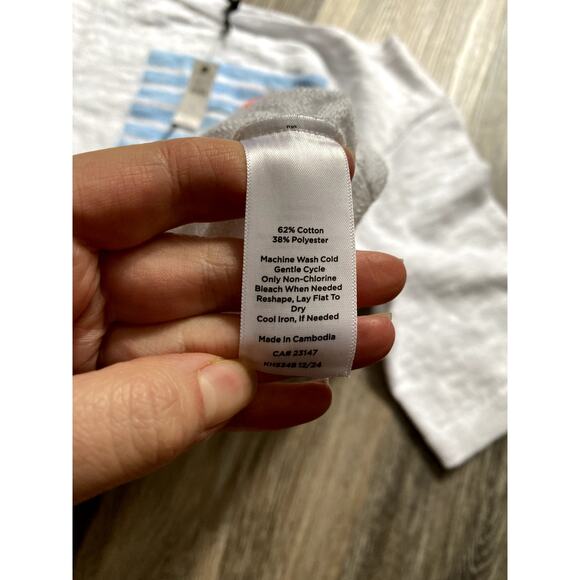 Talbots Spritzer Boatneck Pullover Gray Knit Top Large Retro Clean Girl Capsule - Picture 6 of 8